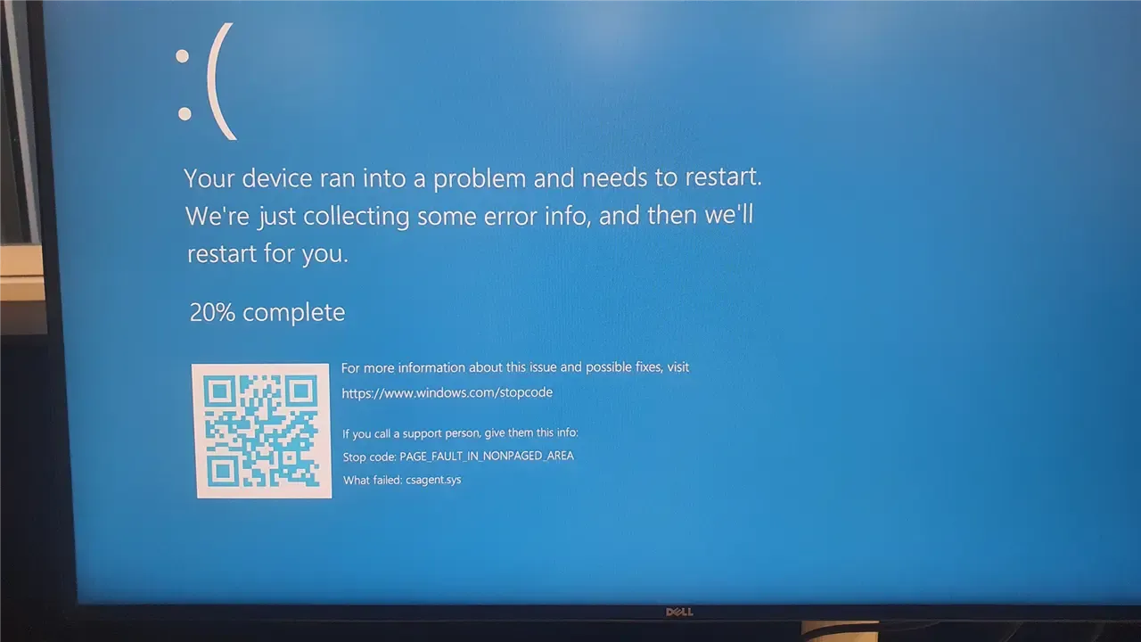 Windows 10/11 蓝屏死机 PAGE_FAULT_IN_NONPAGED_AREA  解决办法
