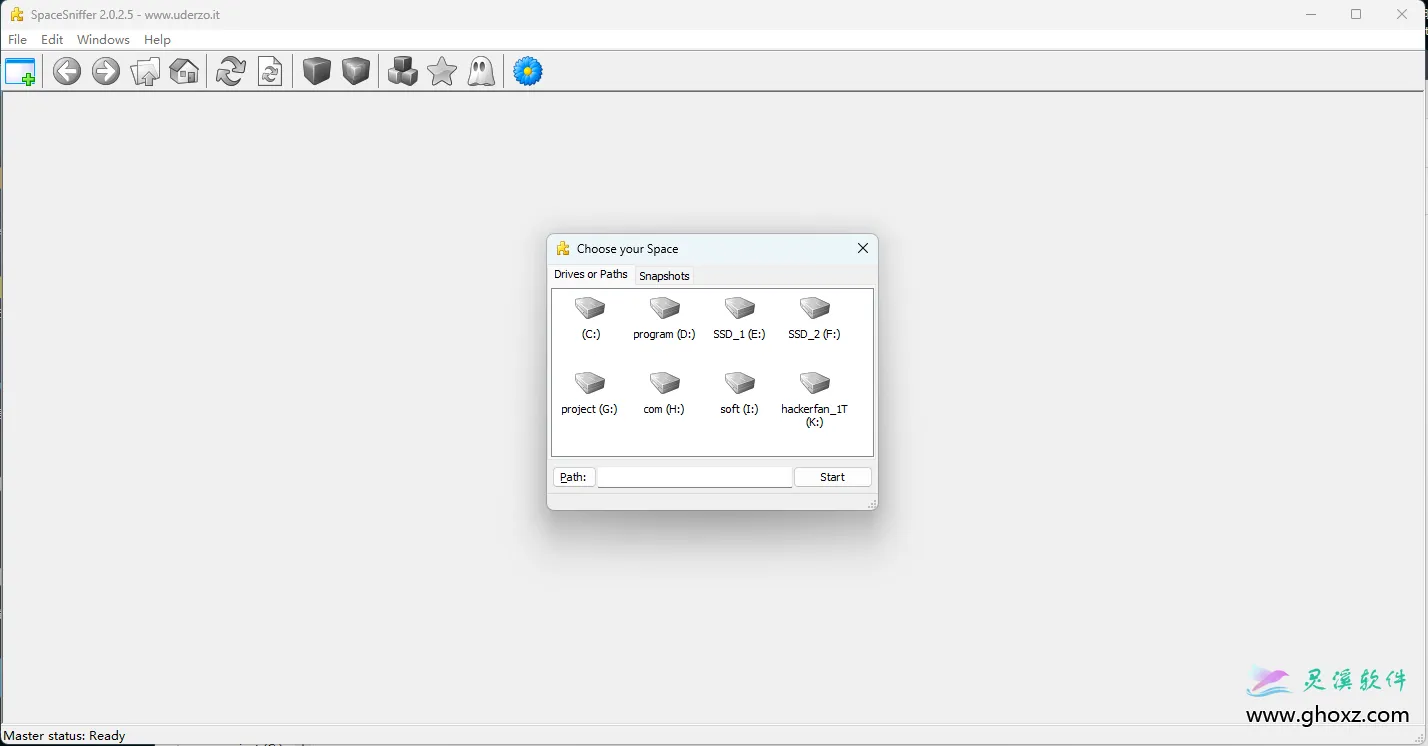 SpaceSniffer 2.0.2.5 x64：磁盘空间分析工具汉化版